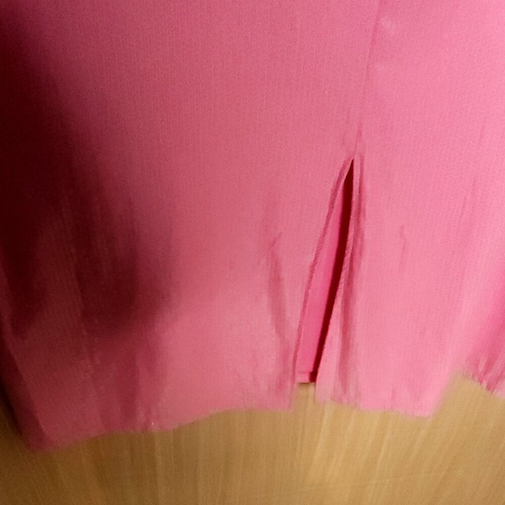St. John's Bay Womens Plus Light Pink Sequin Elastic Waist Midi Skirt - Picture 4 of 9